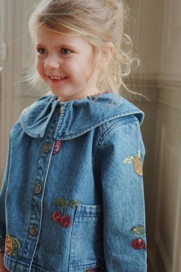 Magot denim shirt - Sequin vitamins